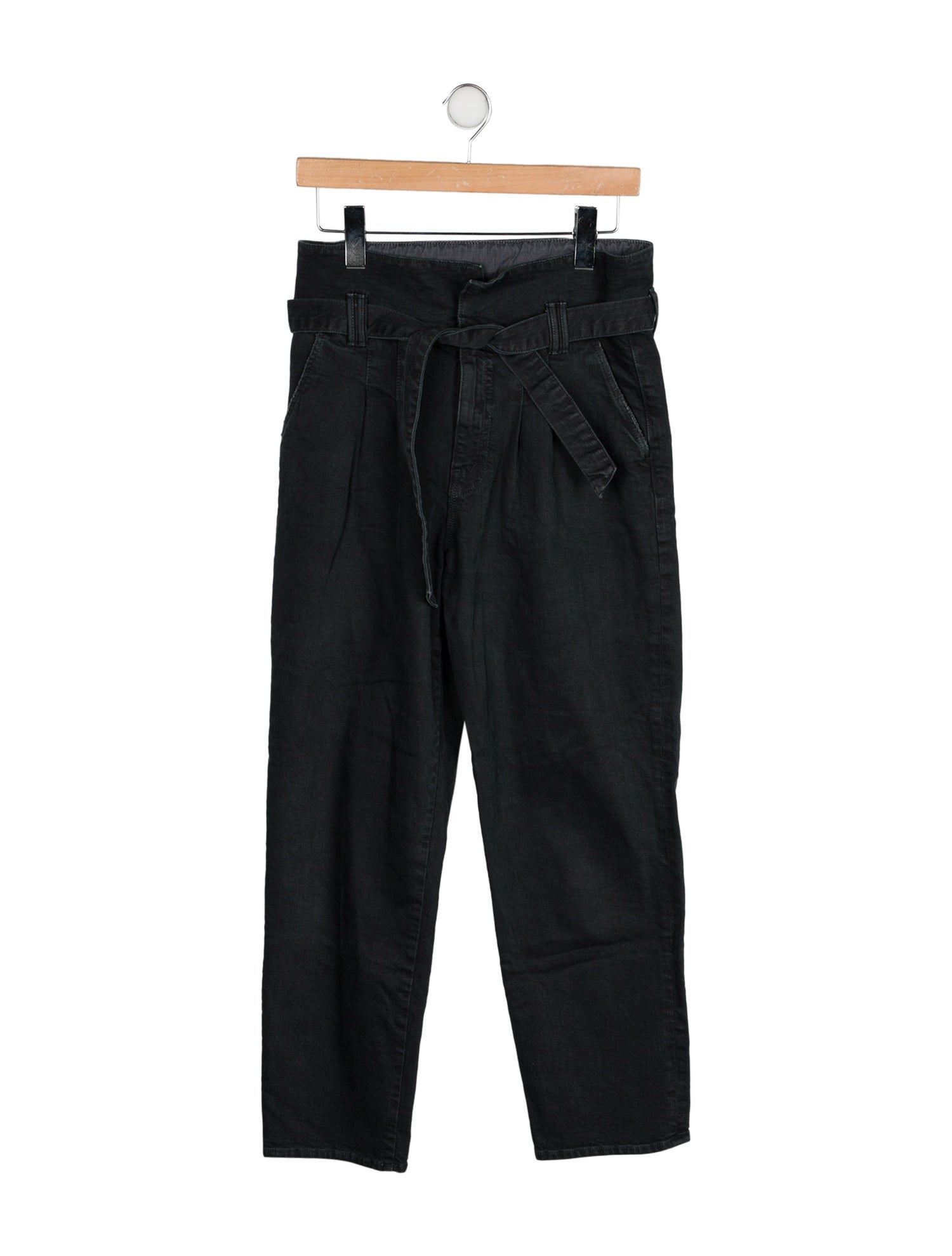 Mother High-Rise Straight Leg Jeans