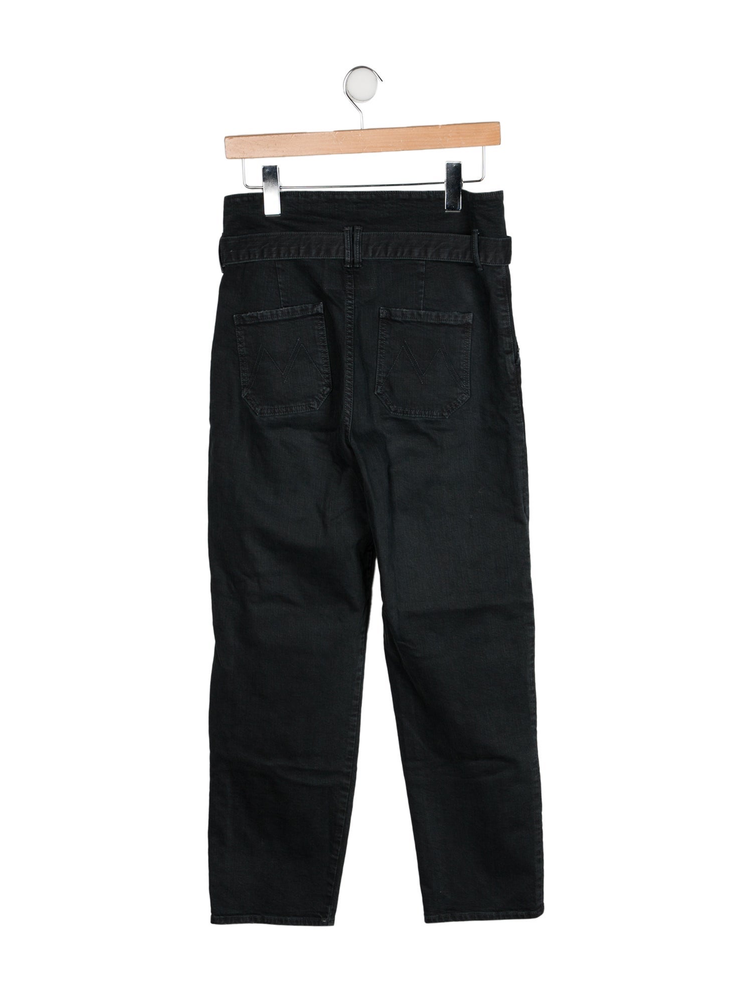 Mother High-Rise Straight Leg Jeans