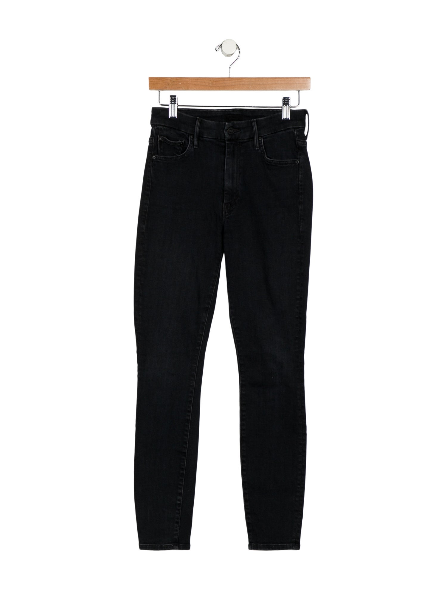 Mother Mid-Rise Skinny Leg Jeans