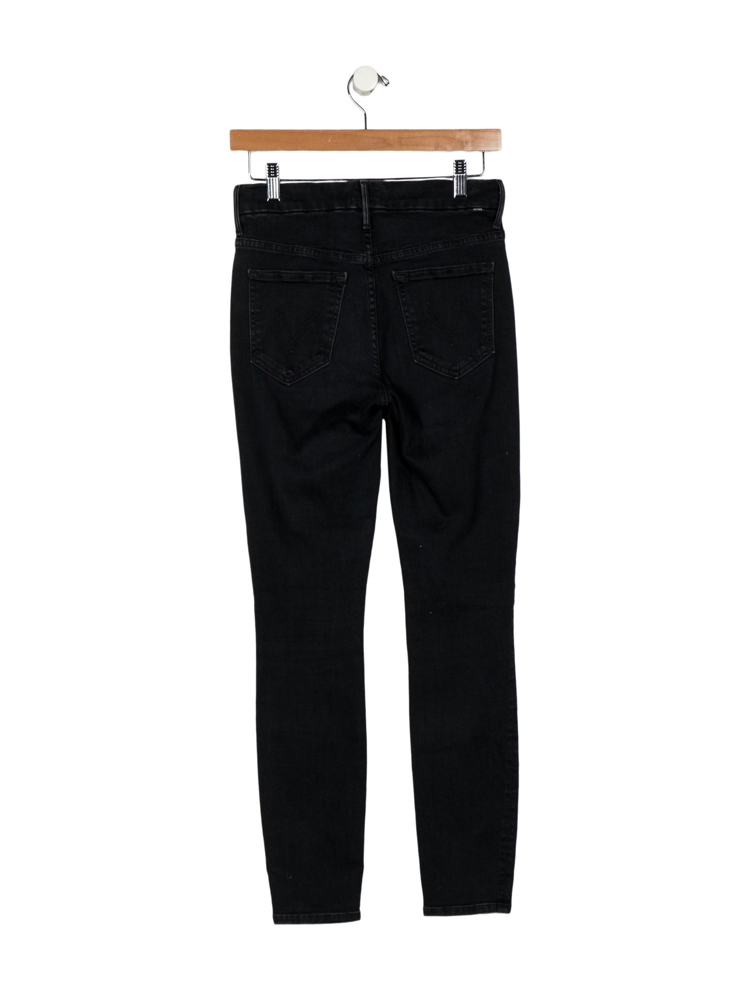 Mother Mid-Rise Skinny Leg Jeans
