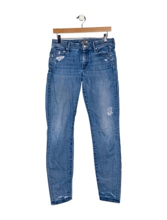 Mother Low-Rise Skinny Leg Jeans