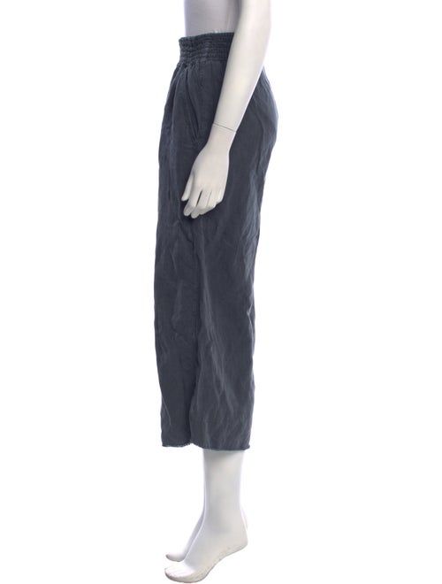 Mother Linen Wide Leg Pants