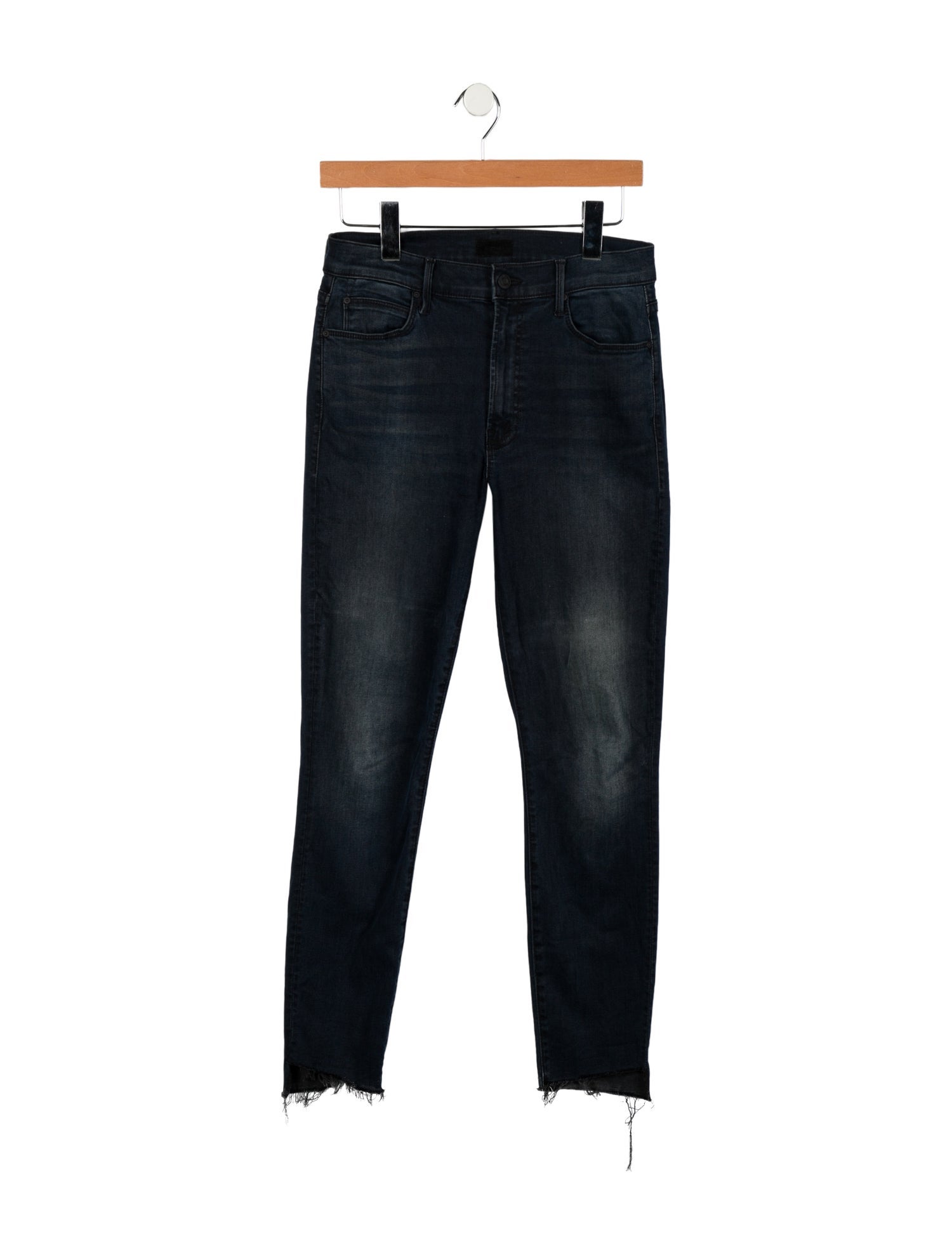 Mother Mid-Rise Skinny Leg Jeans