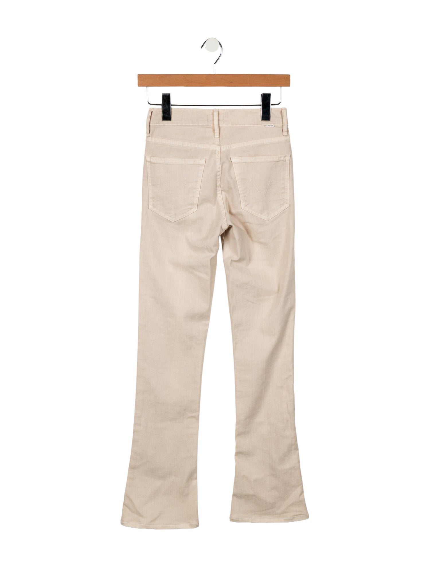 Mother Mid-Rise Straight Leg Jeans