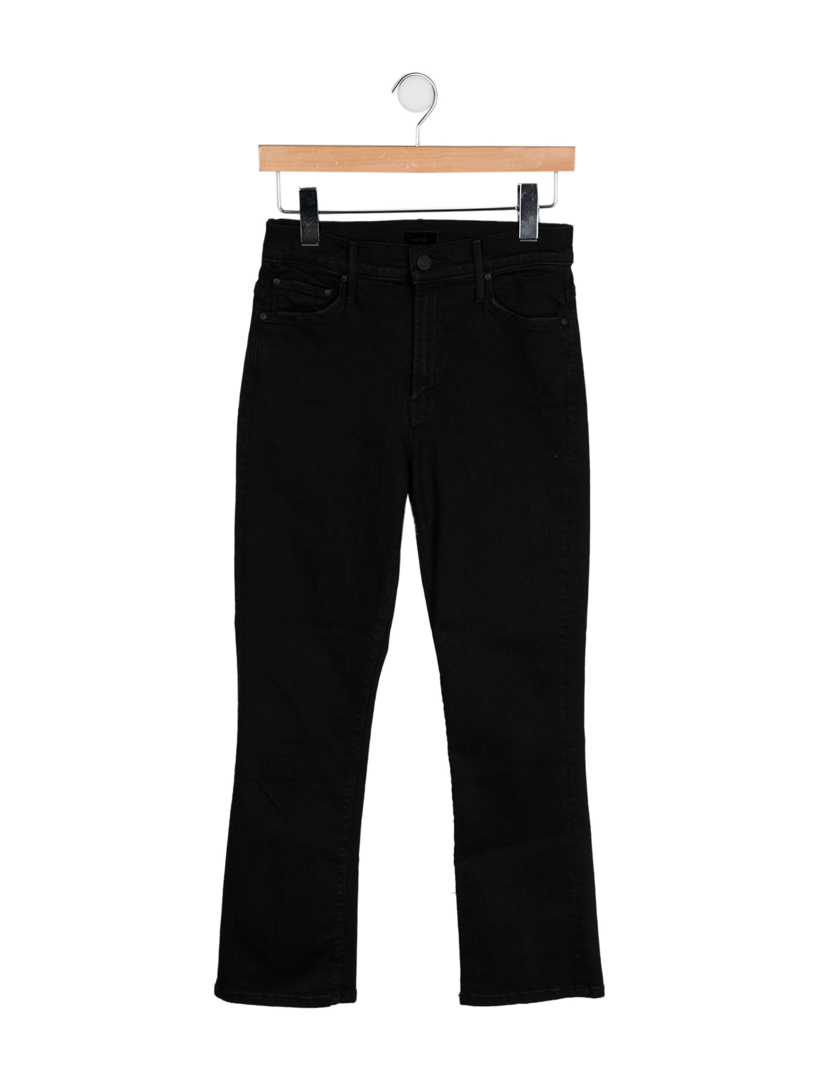 Mother Mid-Rise Straight Leg Jeans