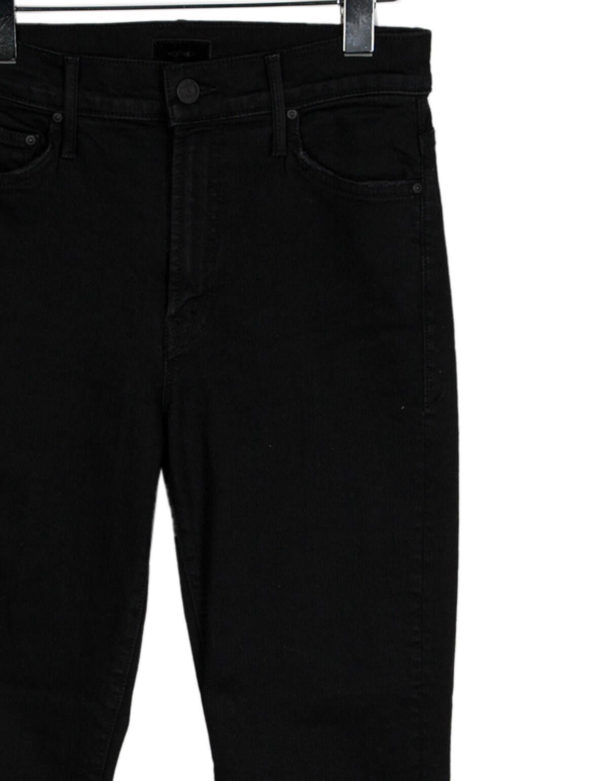 Mother Mid-Rise Straight Leg Jeans
