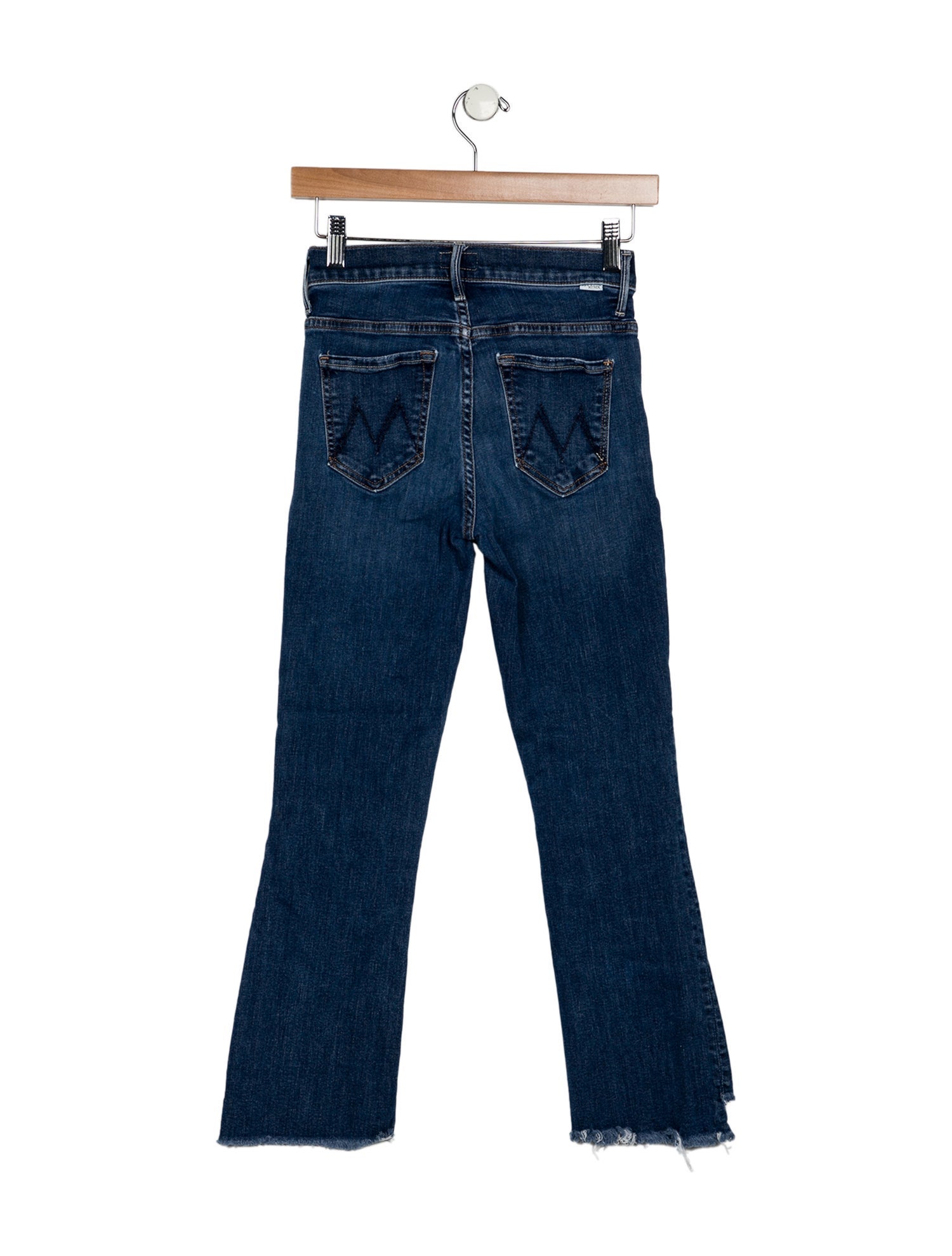 Mother Mid-Rise Straight Leg Jeans