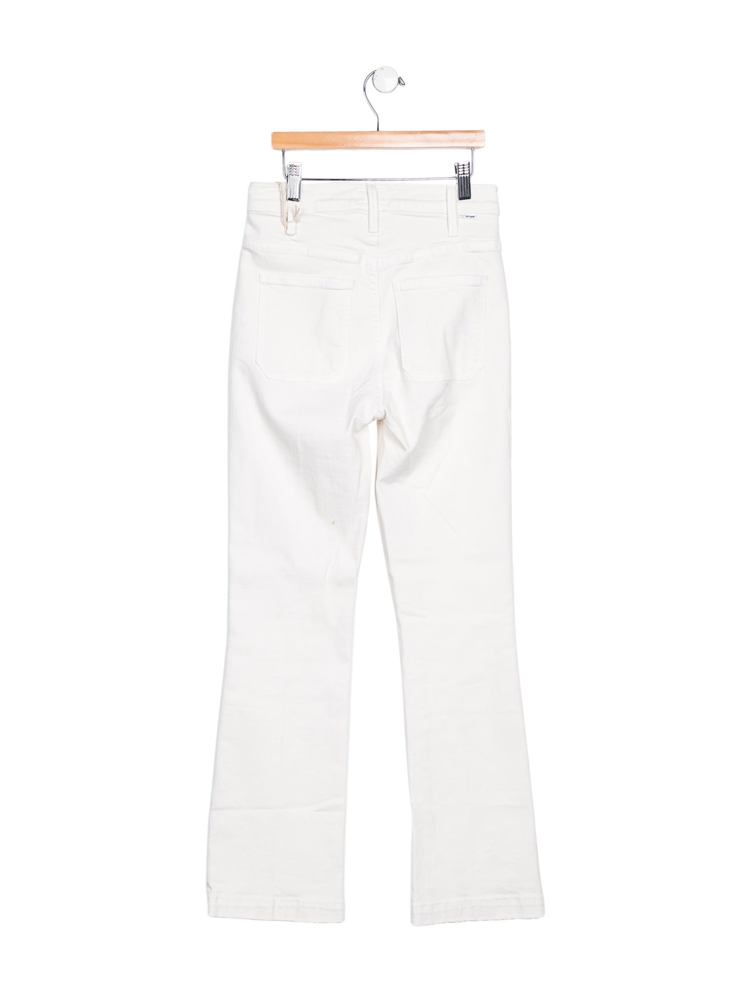 Mother High-Rise Straight Leg Jeans