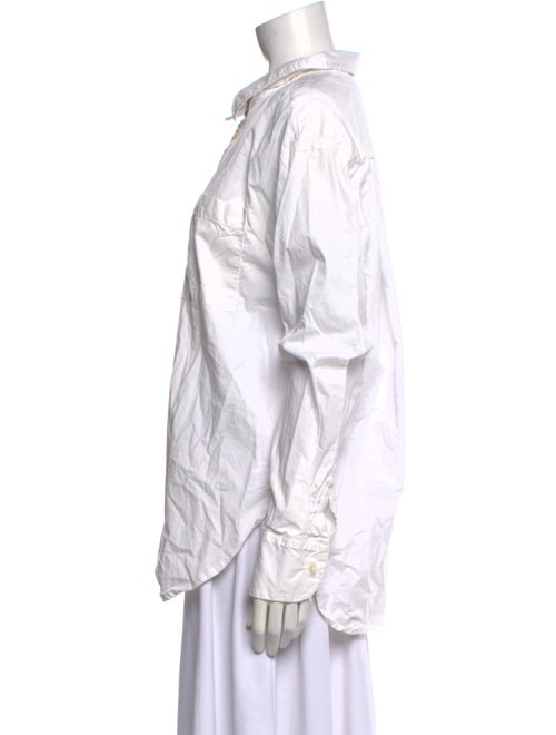 Mother Long Sleeve Button-Up Top