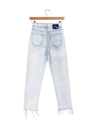 Mother Mid-Rise Skinny Leg Jeans