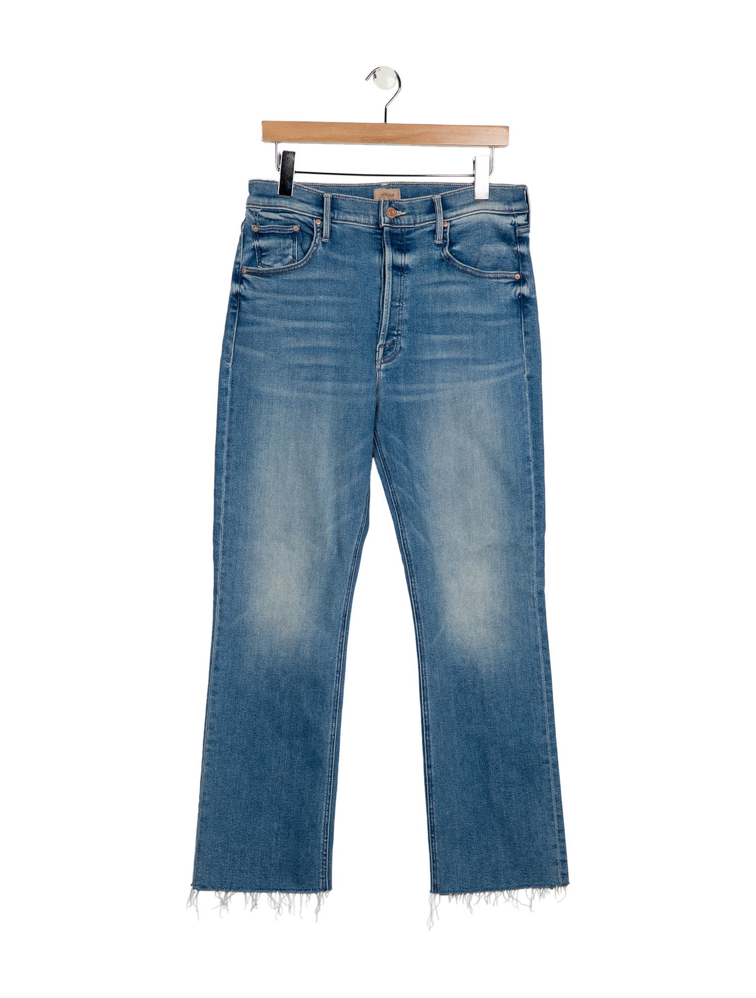 Mother High-Rise Wide Leg Jeans