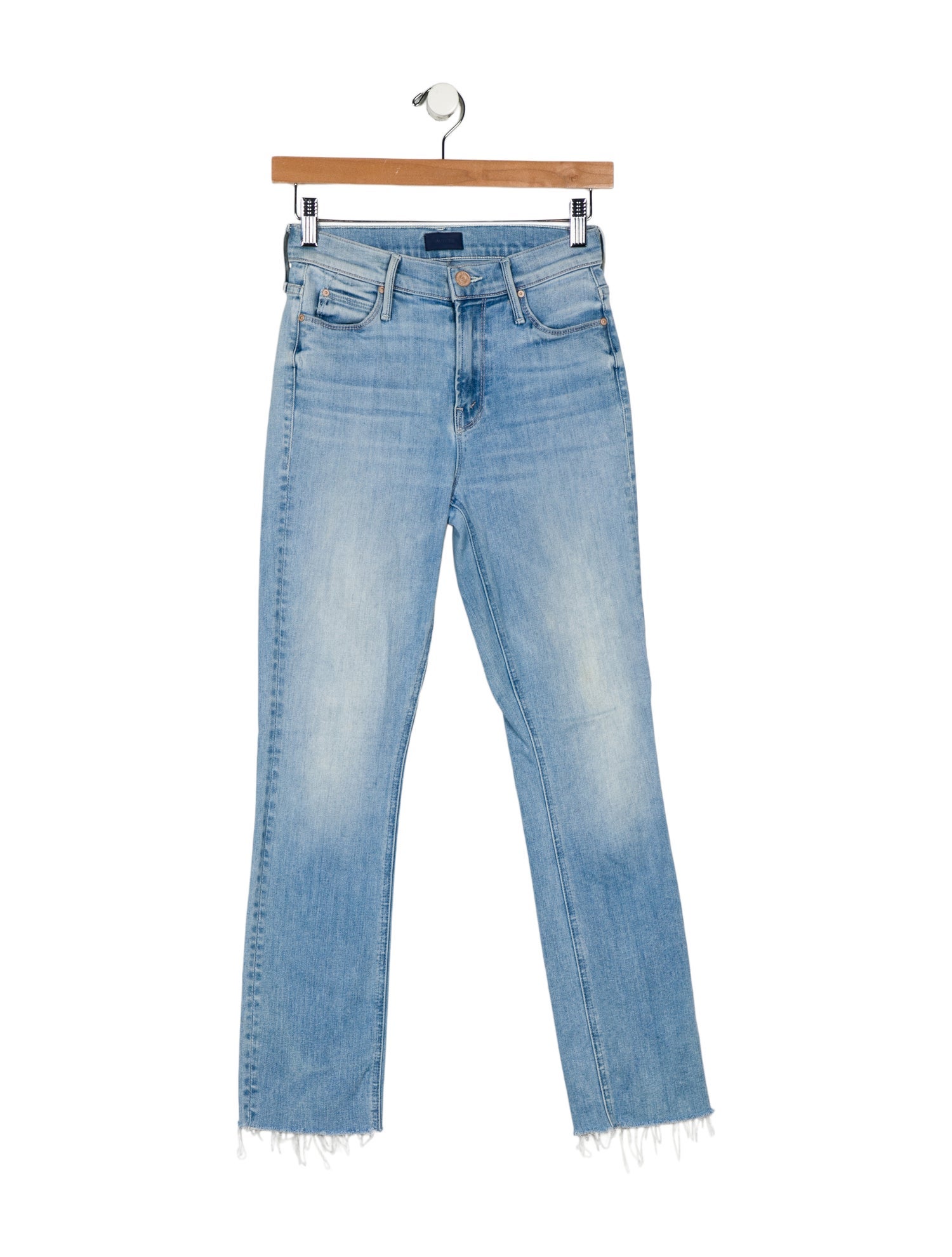 Mother Mid-Rise Skinny Leg Jeans