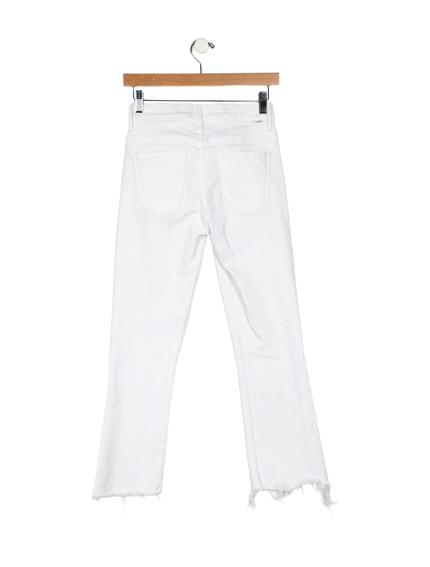 Mother Mid-Rise Straight Leg Jeans