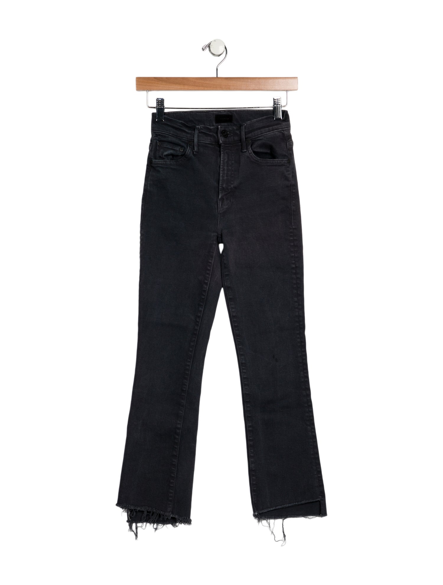 Mother Mid-Rise Straight Leg Jeans