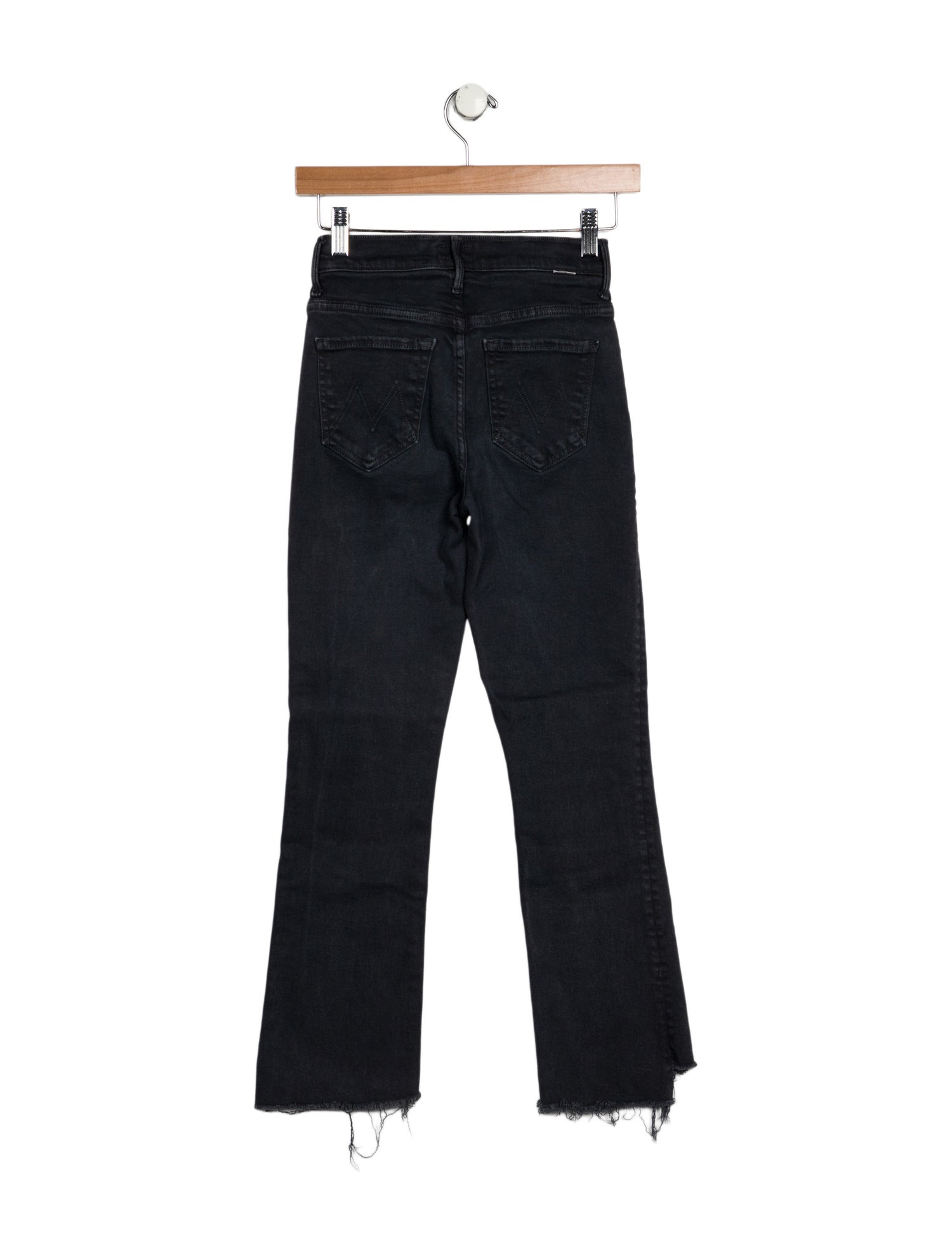 Mother Mid-Rise Straight Leg Jeans