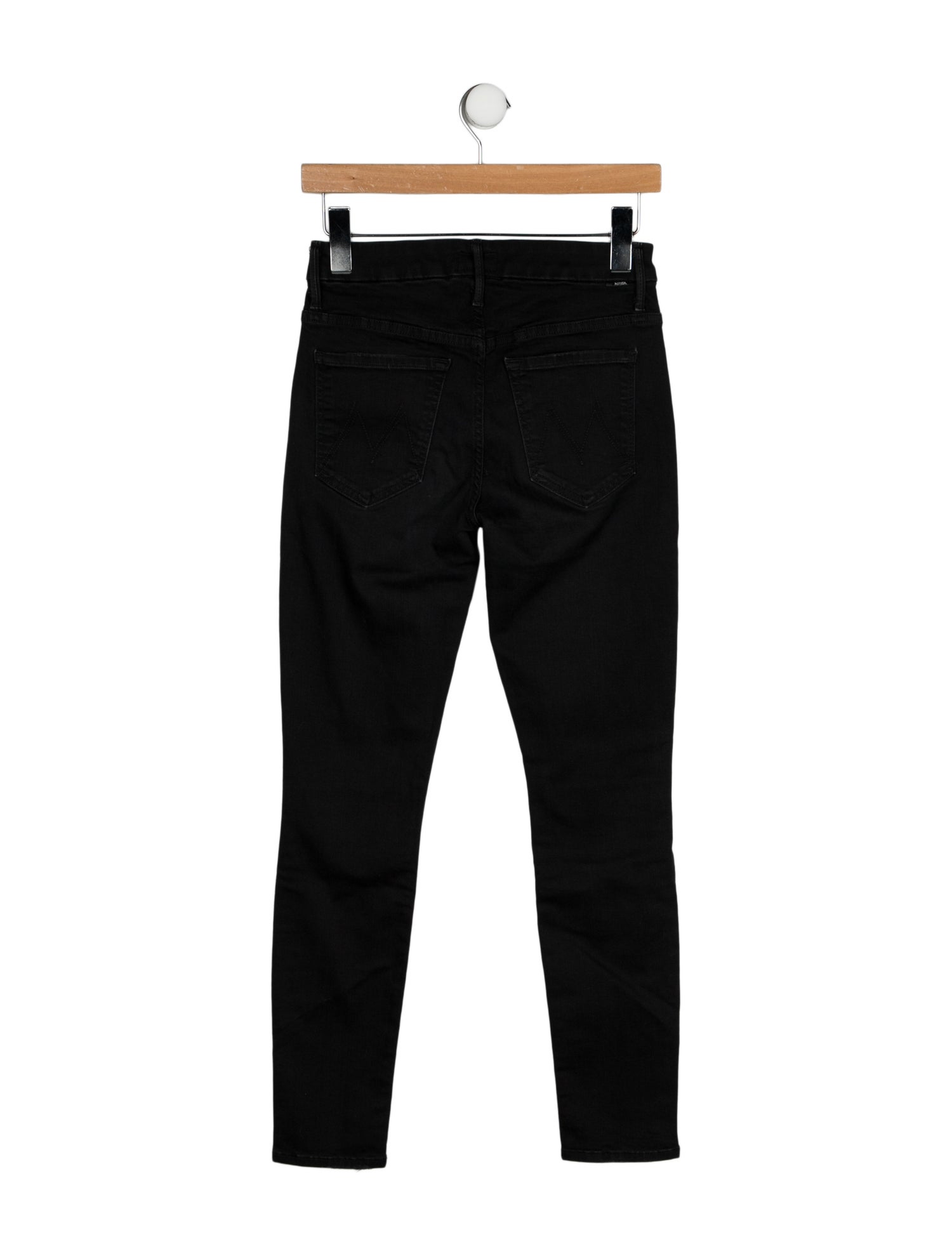 Mother Mid-Rise Skinny Leg Jeans