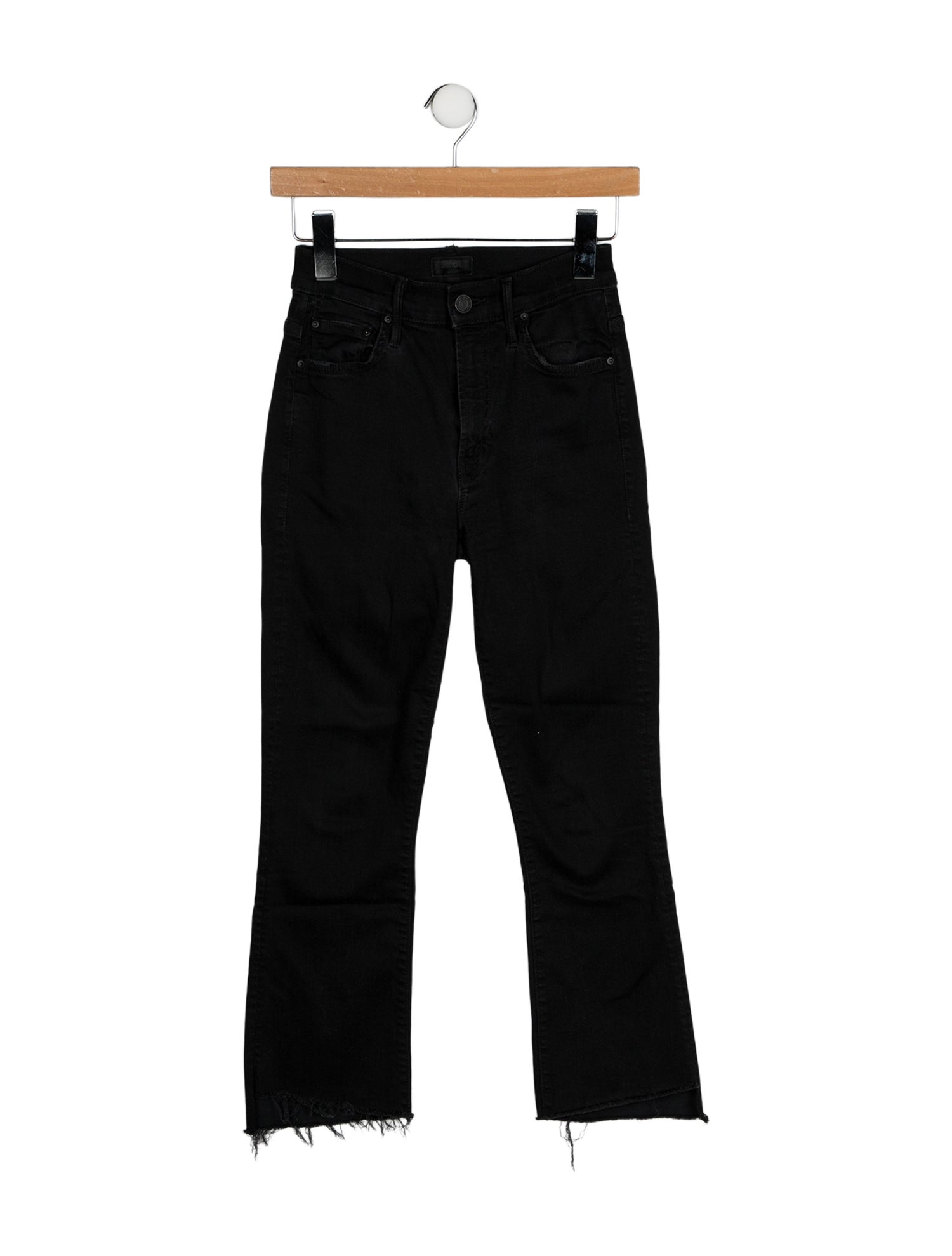Mother Mid-Rise Straight Leg Jeans