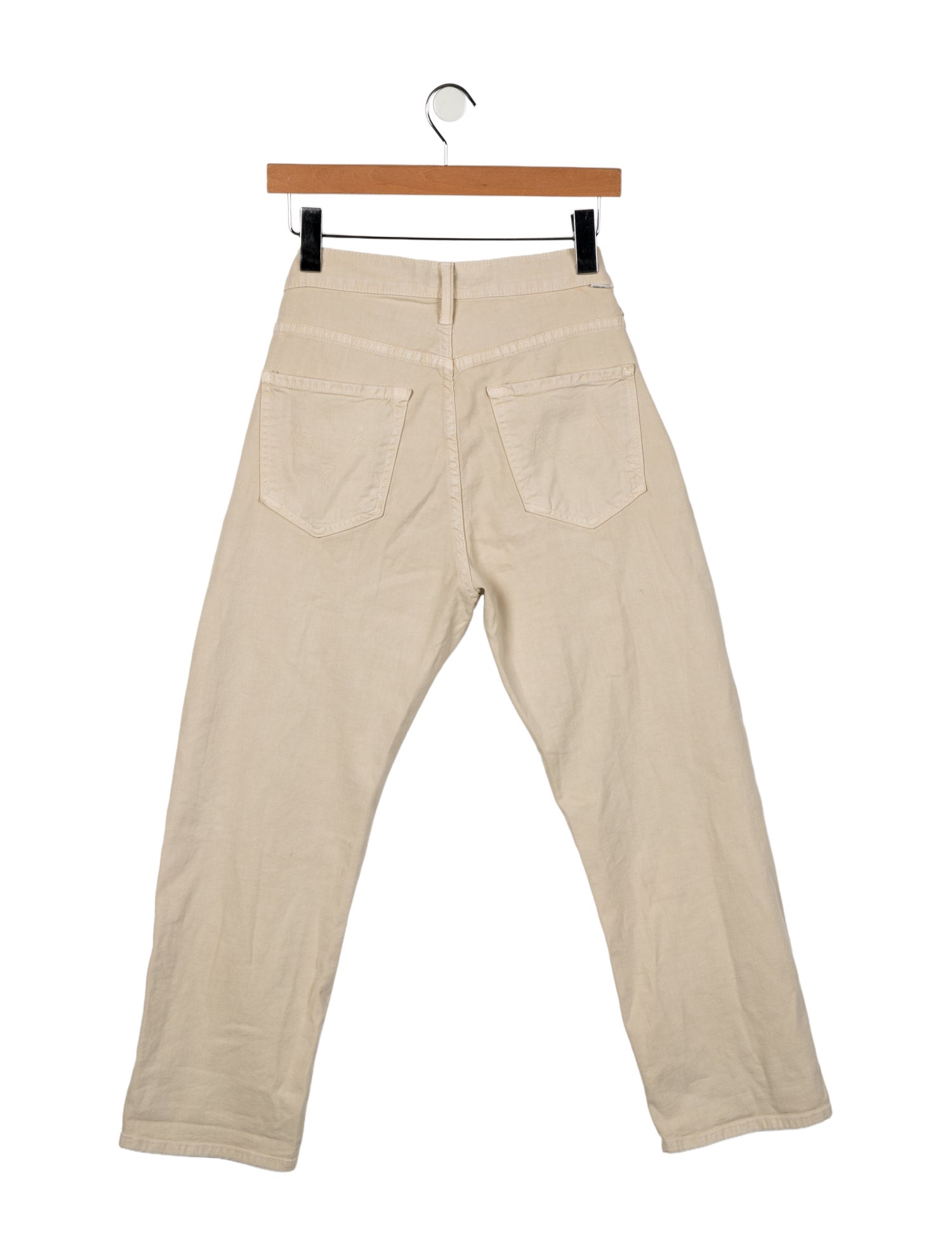 Mother High-Rise Straight Leg Jeans