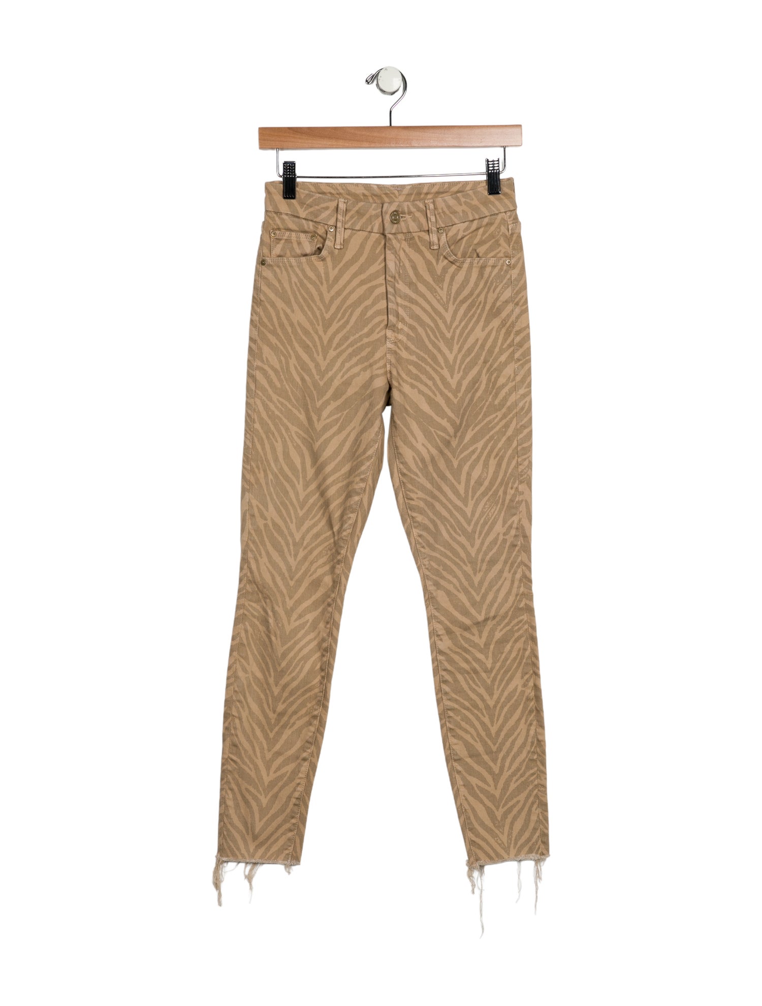 Mother Mid-Rise Skinny Leg Jeans