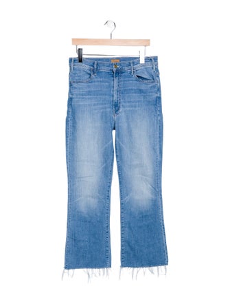 Mother High-Rise Wide Leg Jeans