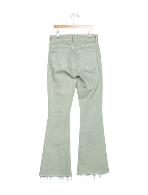 Mother Mid-Rise Wide Leg Jeans