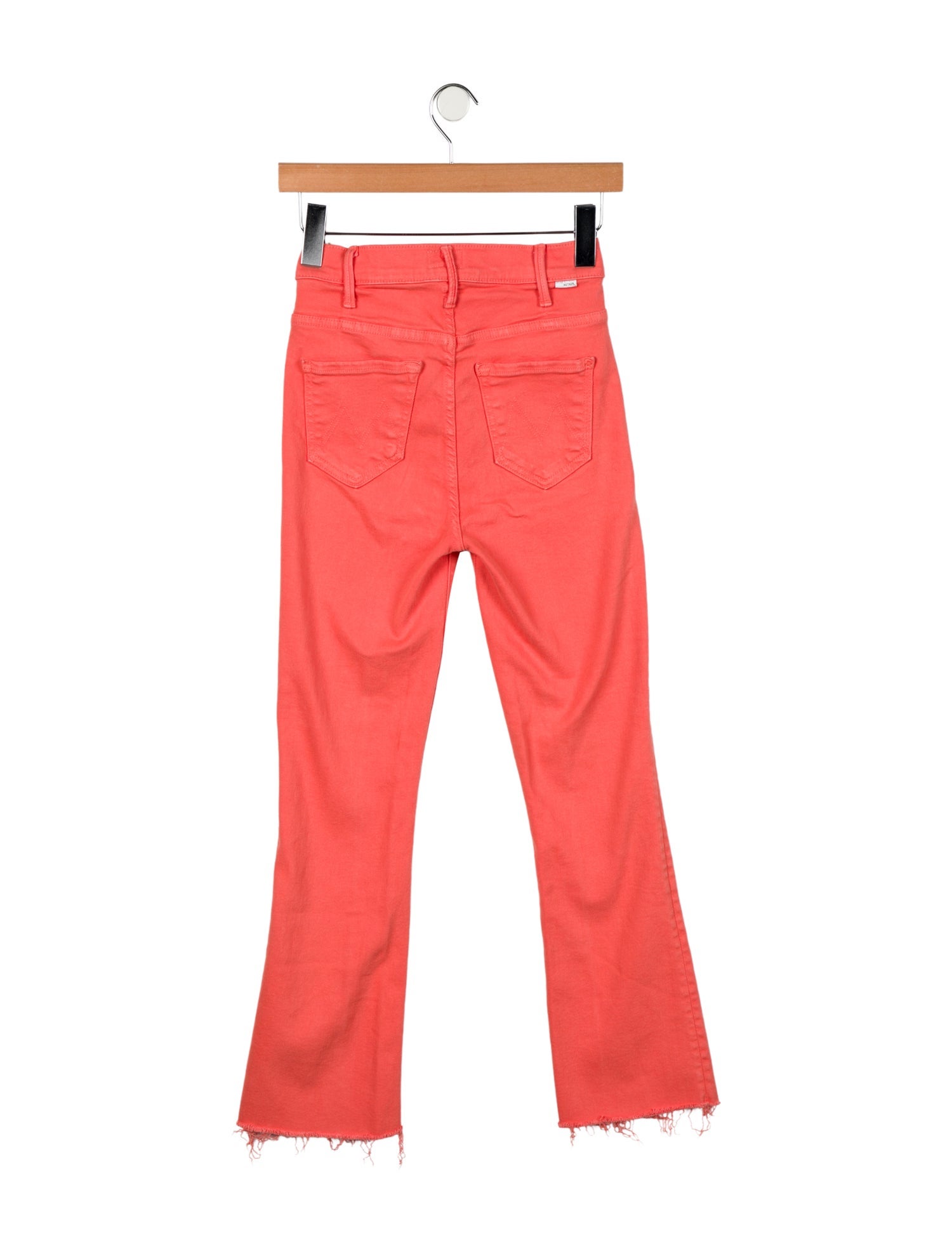 Mother Mid-Rise Straight Leg Jeans
