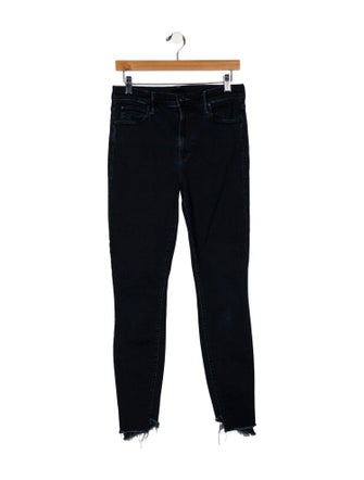 Mother Mid-Rise Skinny Leg Jeans