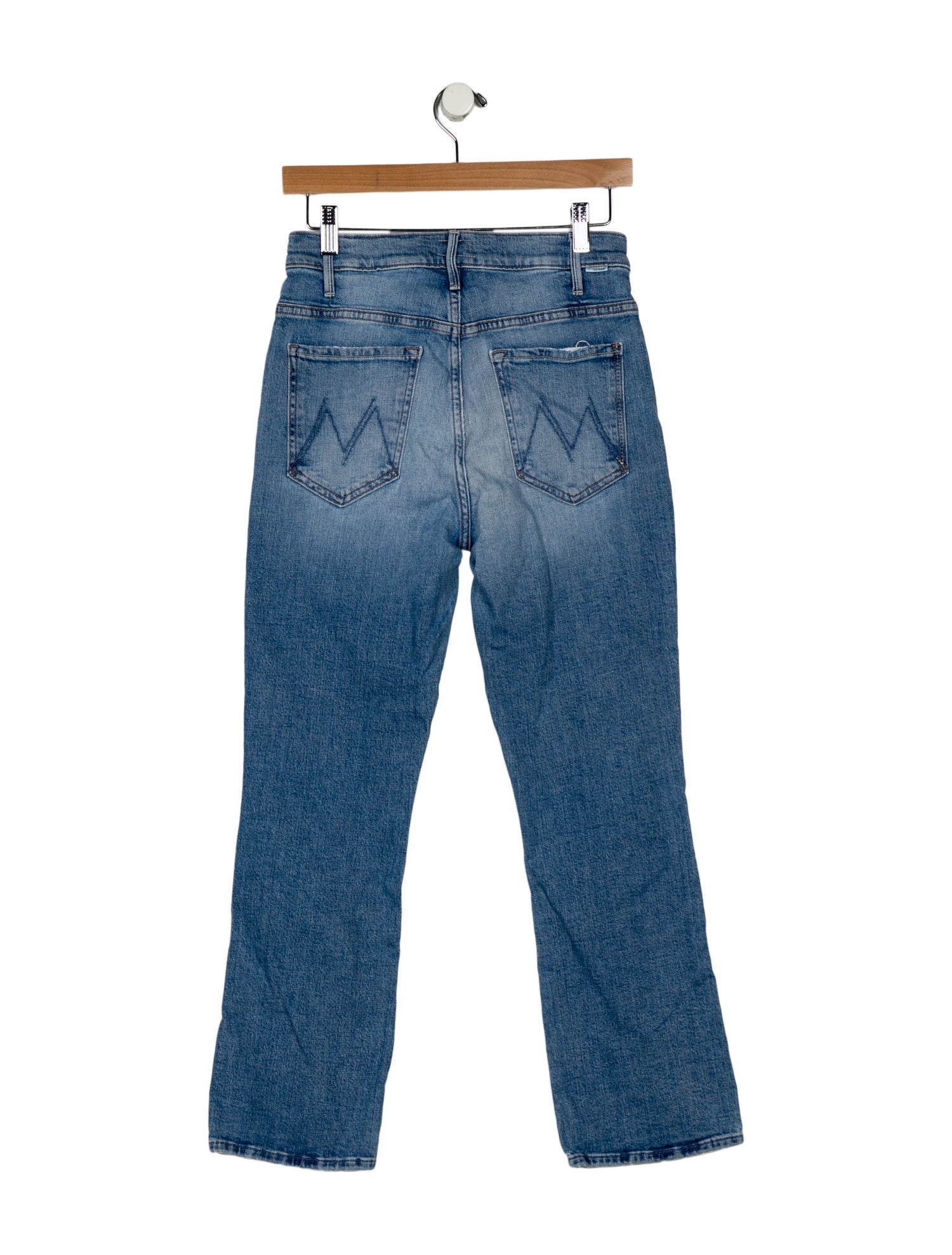 Mother High-Rise Straight Leg Jeans