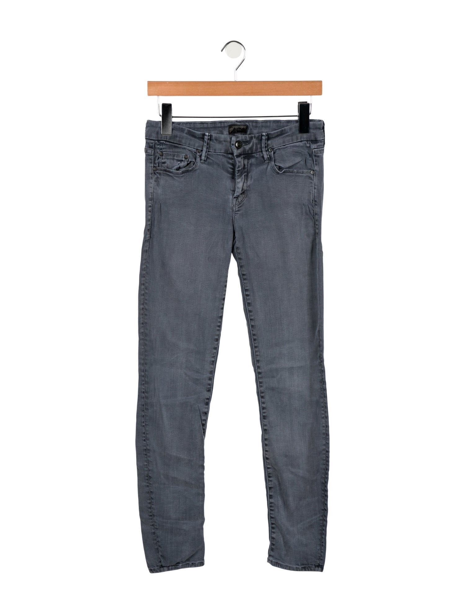 Mother Low-Rise Skinny Leg Jeans
