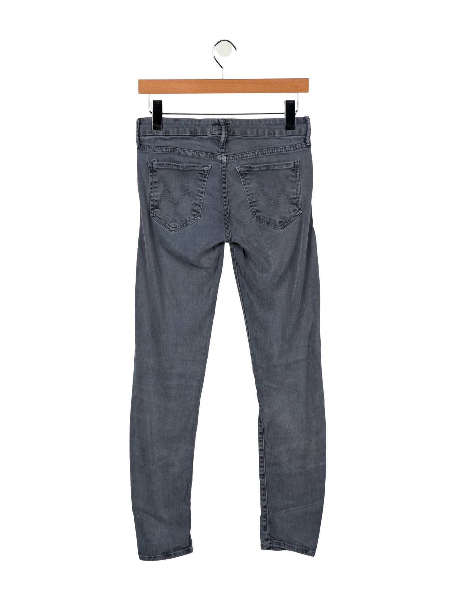 Mother Low-Rise Skinny Leg Jeans