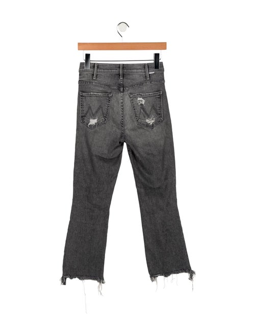 Mother Mid-Rise Straight Leg Jeans