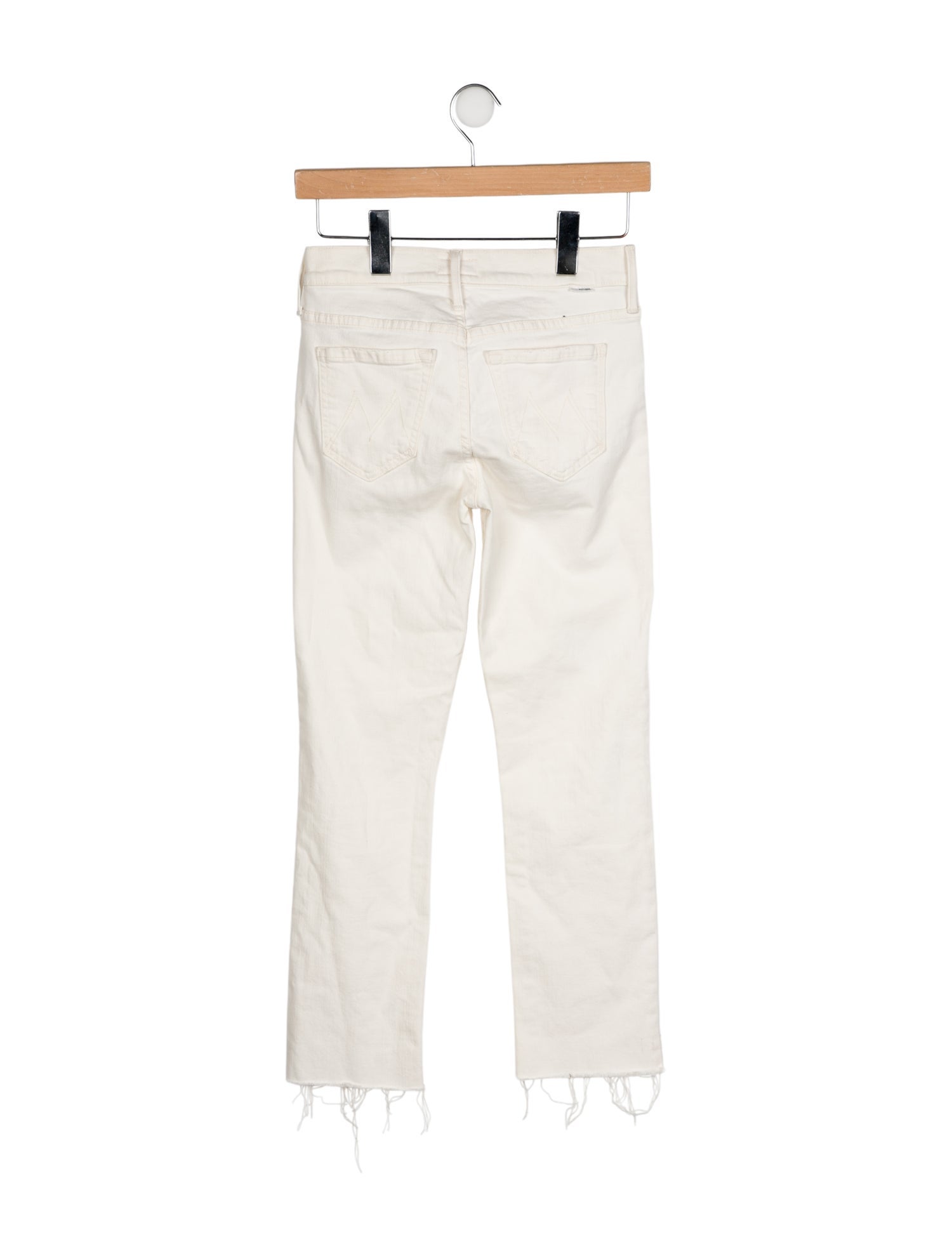 Mother Mid-Rise Straight Leg Jeans