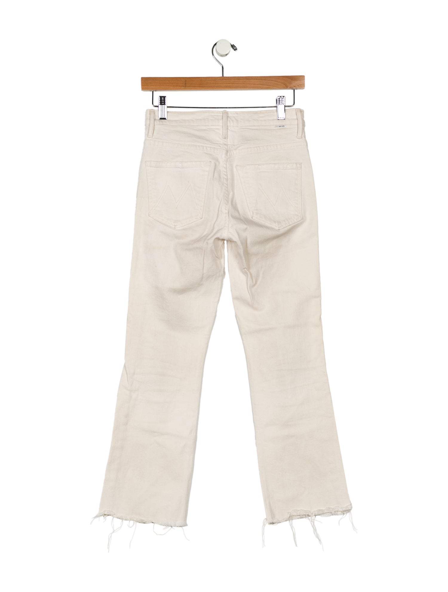 Mother Mid-Rise Straight Leg Jeans
