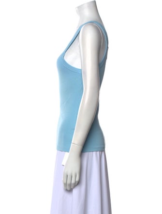 Mother Scoop Neck Sleeveless Top