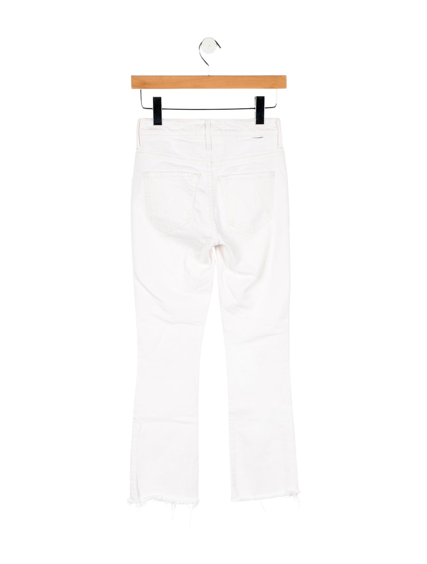 Mother Mid-Rise Straight Leg Jeans