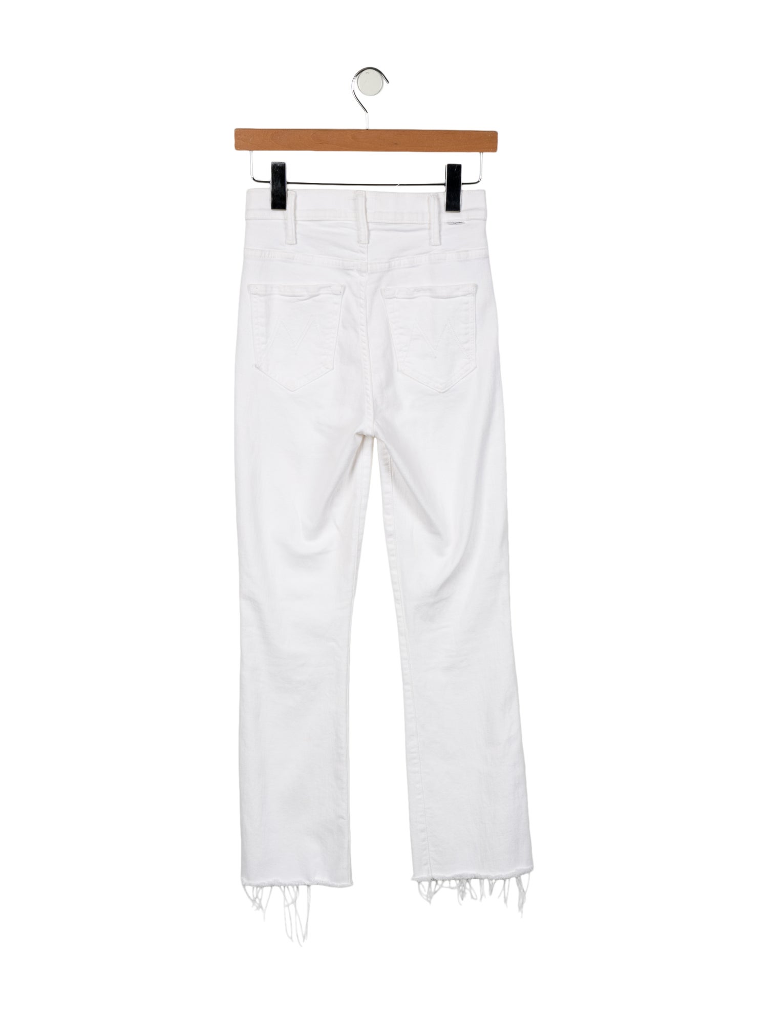 Mother Mid-Rise Straight Leg Jeans