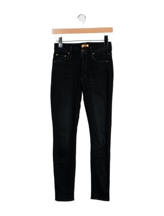 Mother Mid-Rise Skinny Leg Jeans