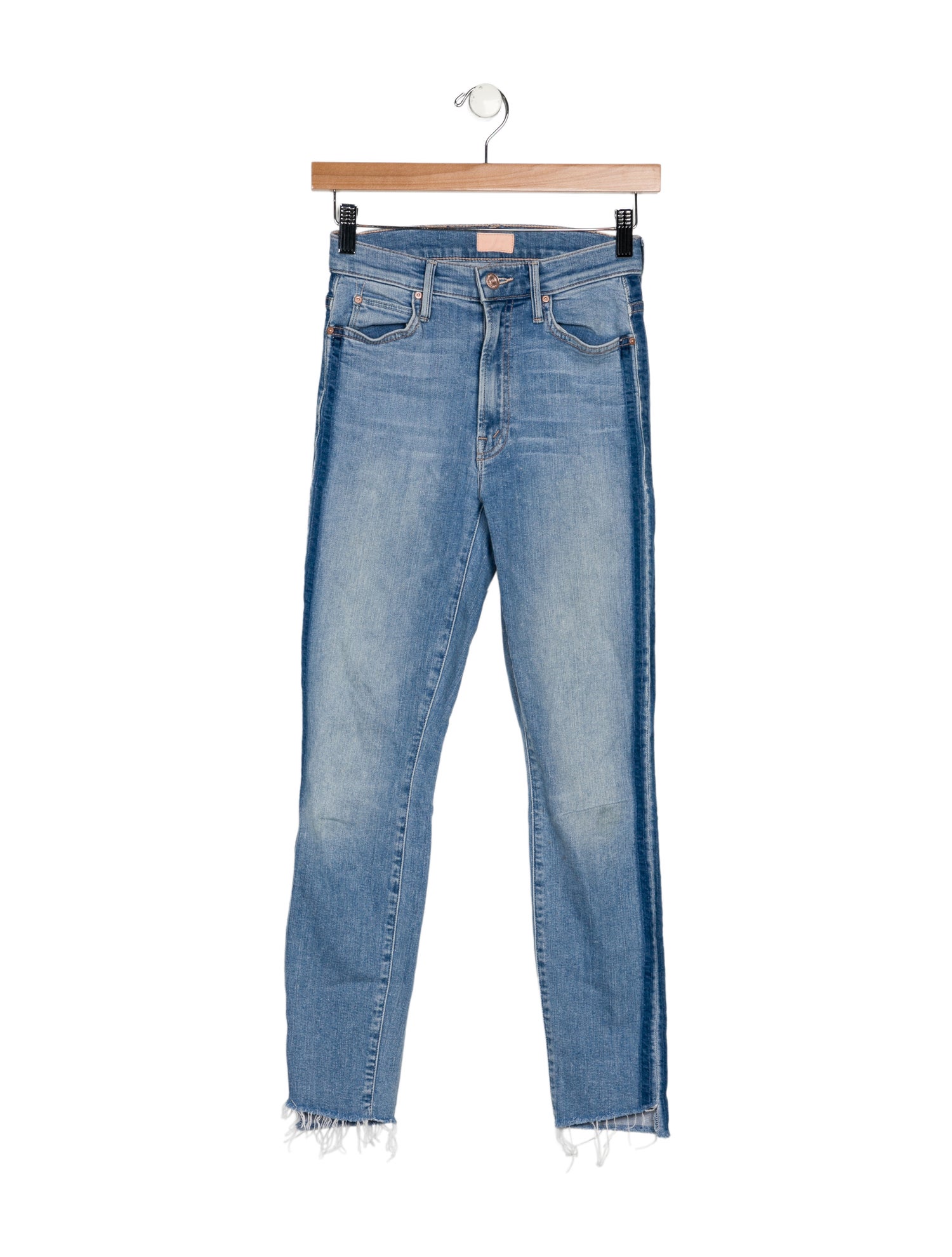 Mother Mid-Rise Skinny Leg Jeans
