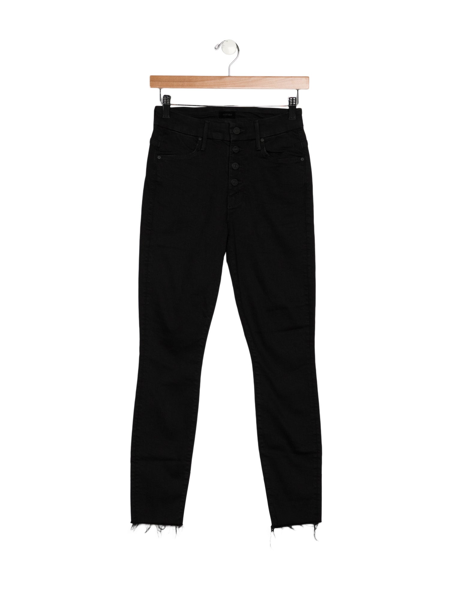 Mother Mid-Rise Skinny Leg Jeans