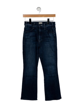 Mother Mid-Rise Straight Leg Jeans