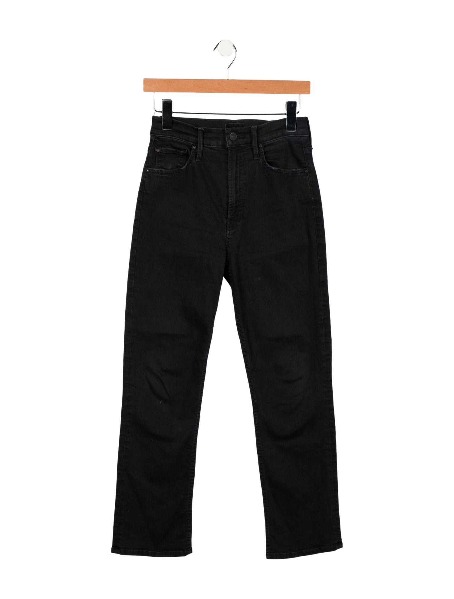 Mother High-Rise Straight Leg Jeans