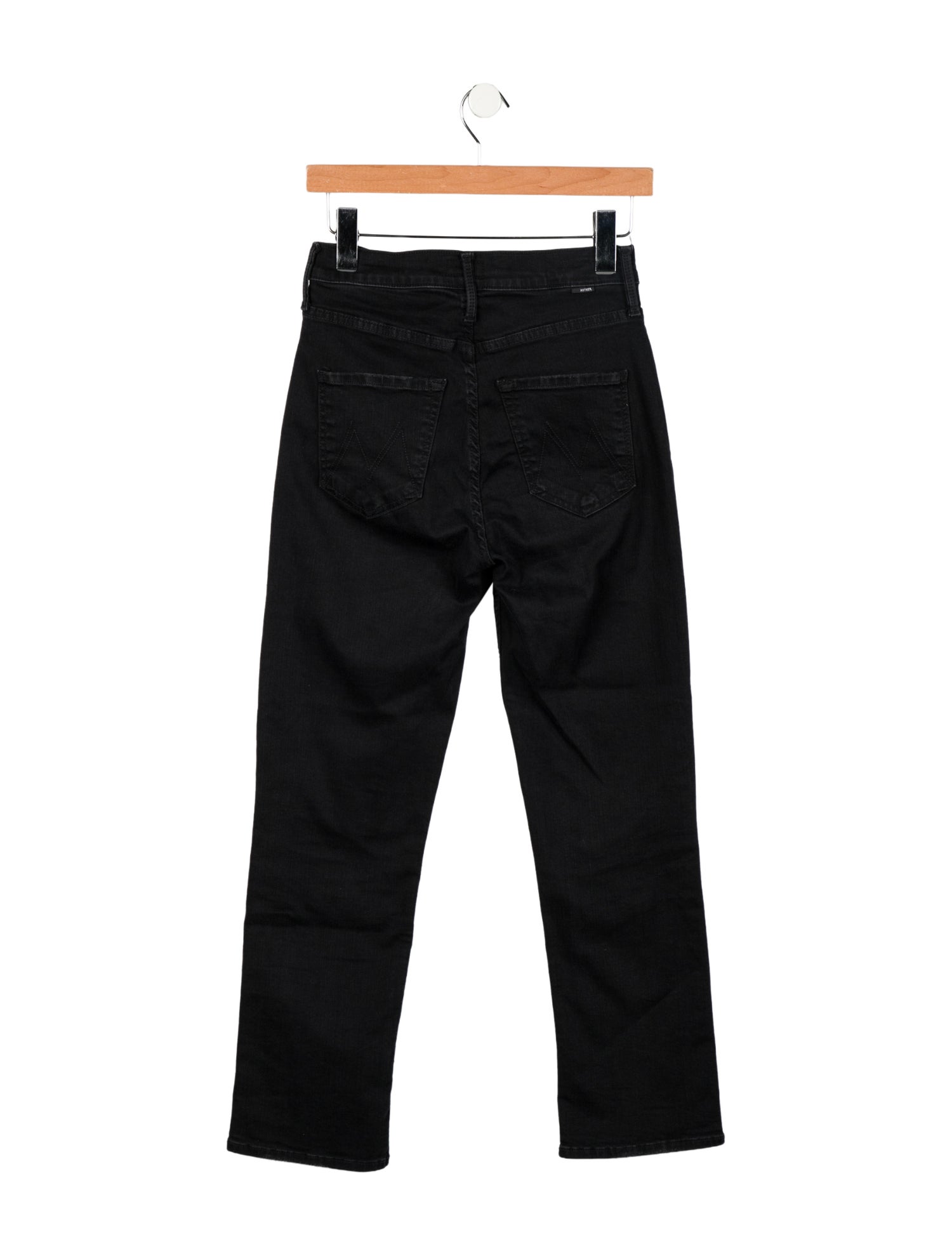 Mother High-Rise Straight Leg Jeans