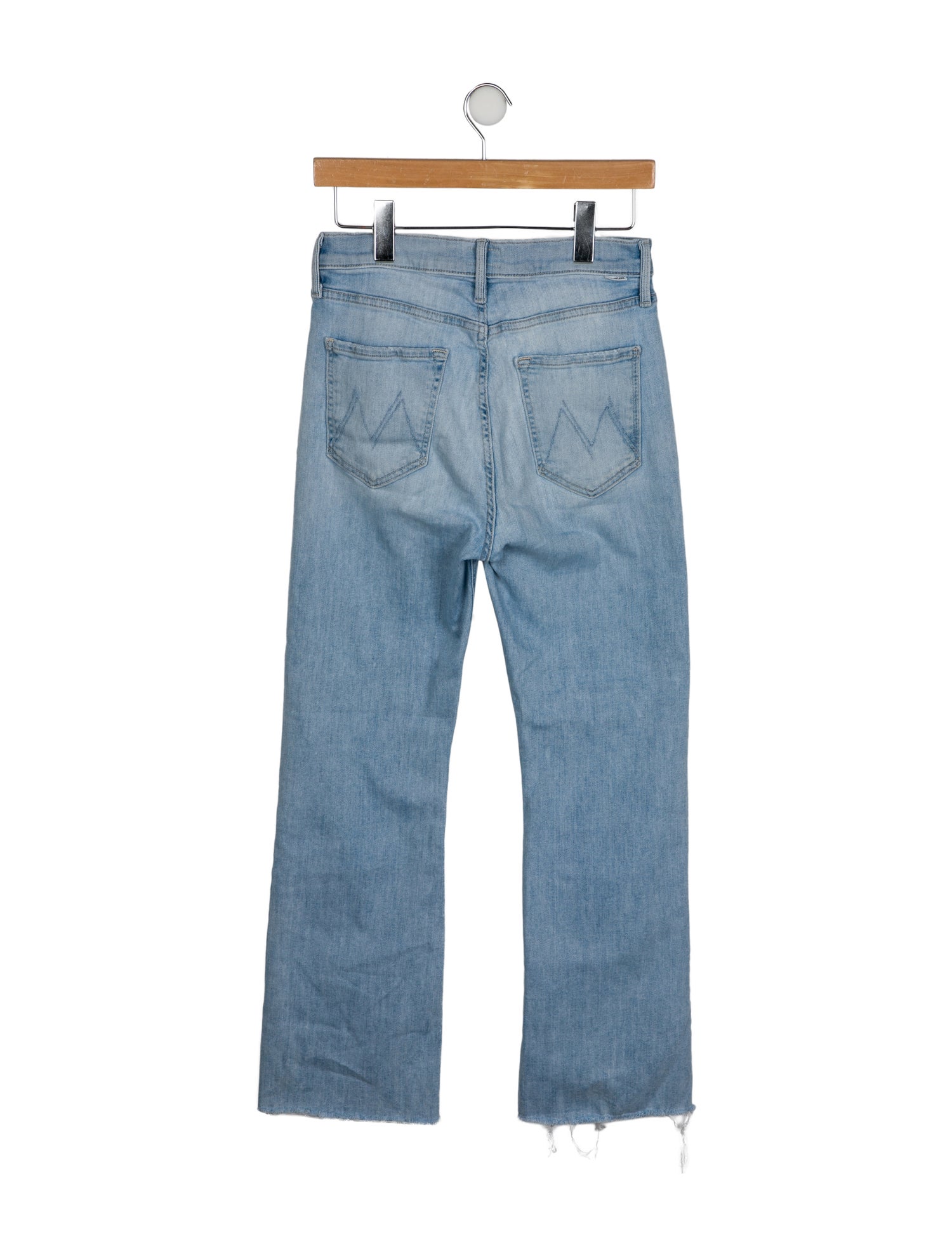 Mother Mid-Rise Straight Leg Jeans