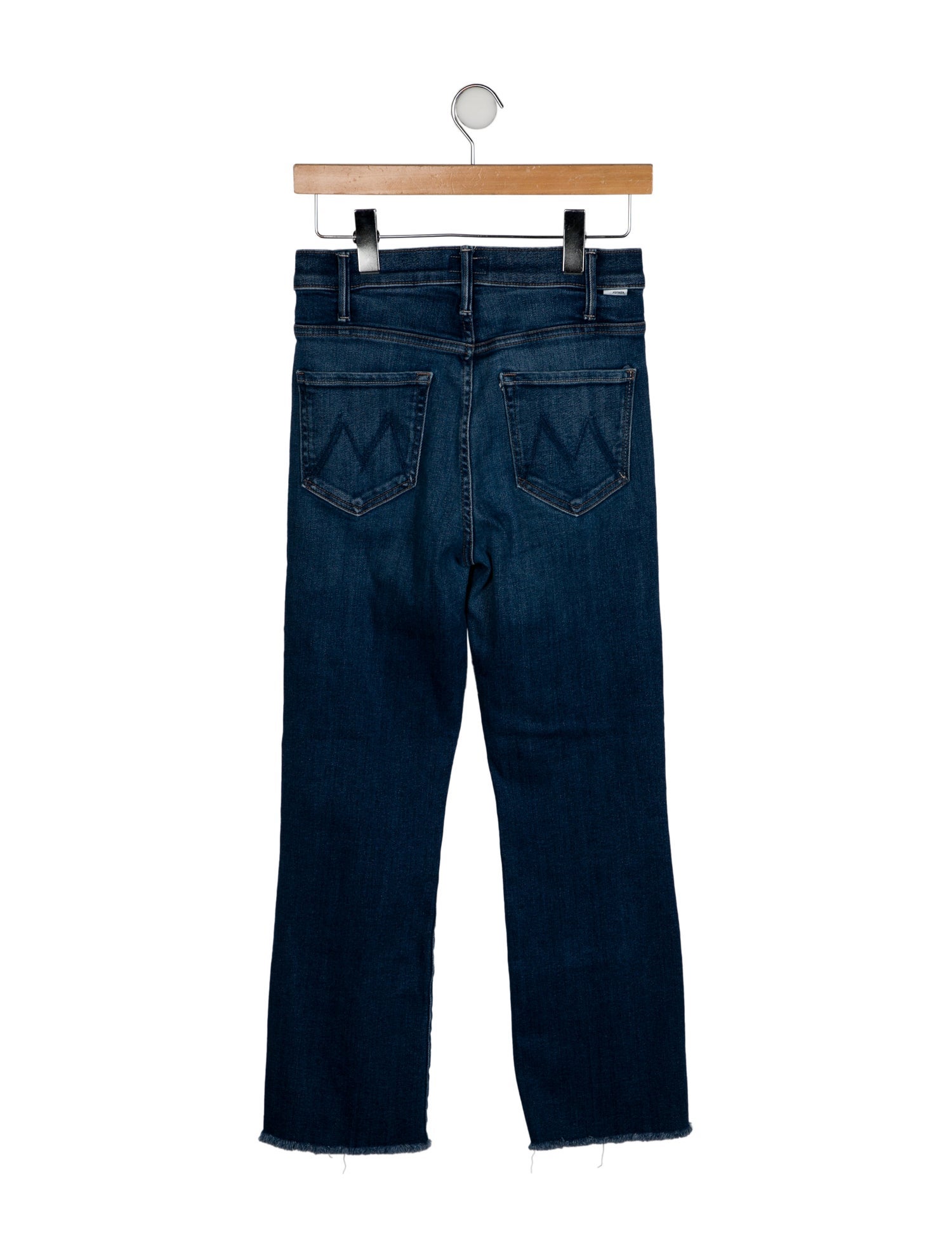 Mother Mid-Rise Straight Leg Jeans