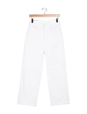 Mother High-Rise Wide Leg Jeans