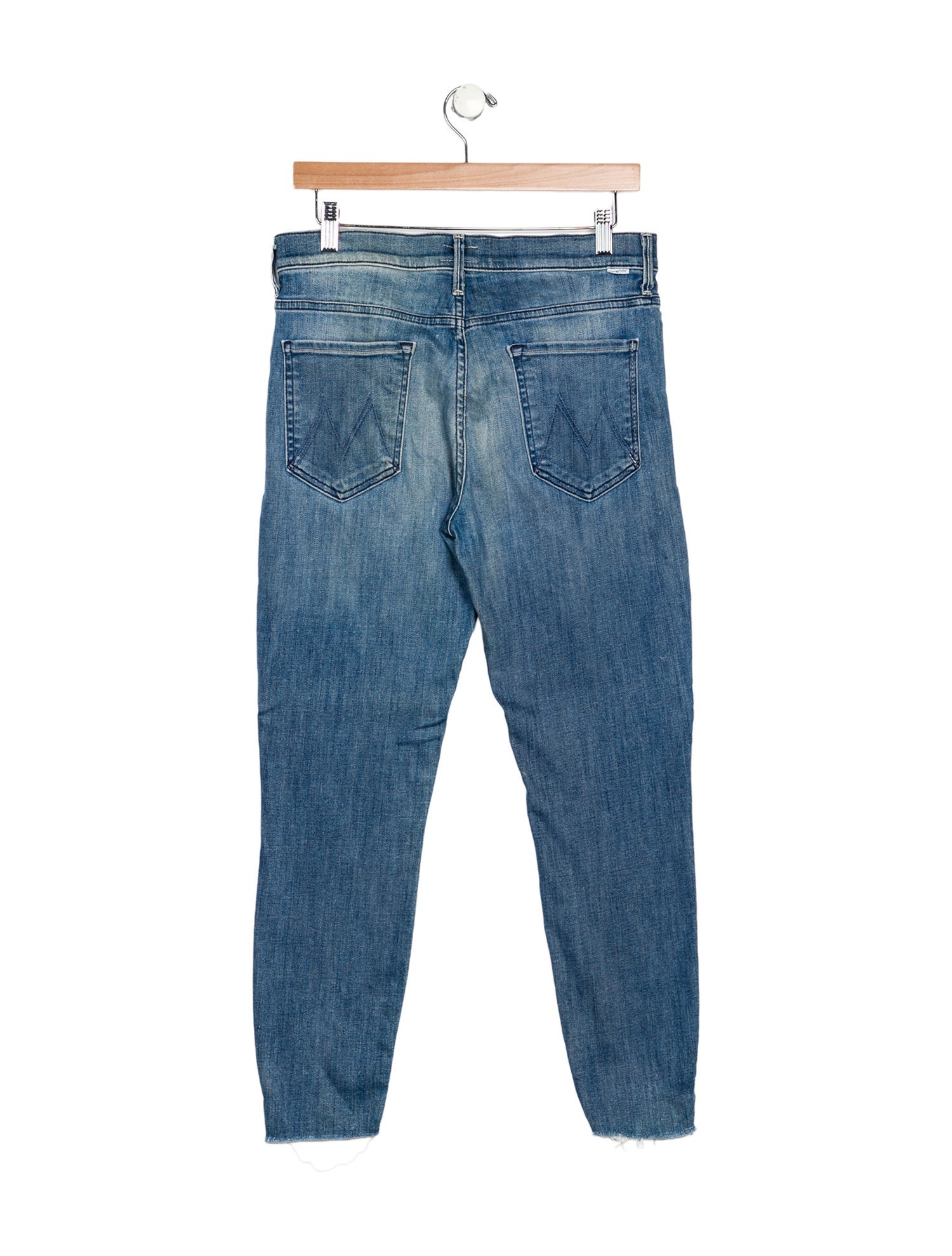 Mother Mid-Rise Skinny Leg Jeans