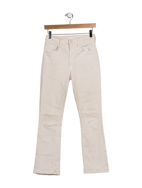 Mother Mid-Rise Straight Leg Jeans