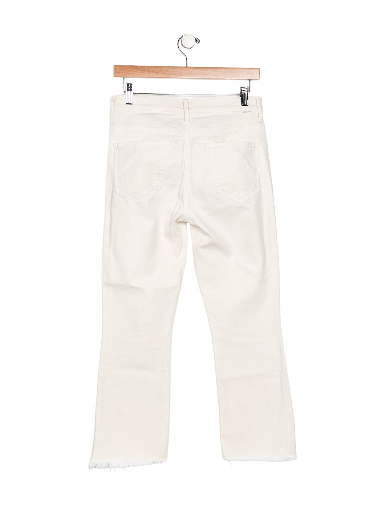 Mother Mid-Rise Straight Leg Jeans