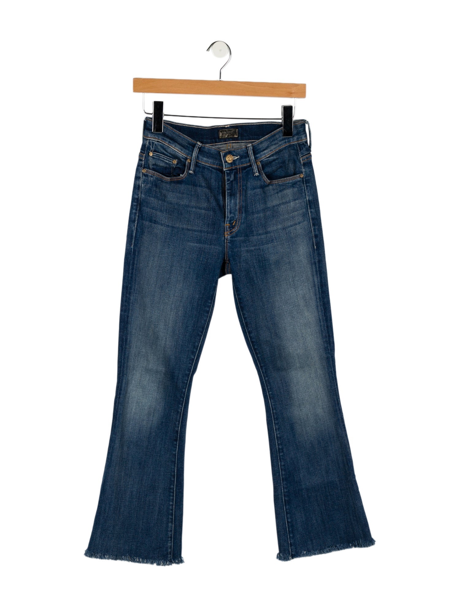 Mother High-Rise Straight Leg Jeans
