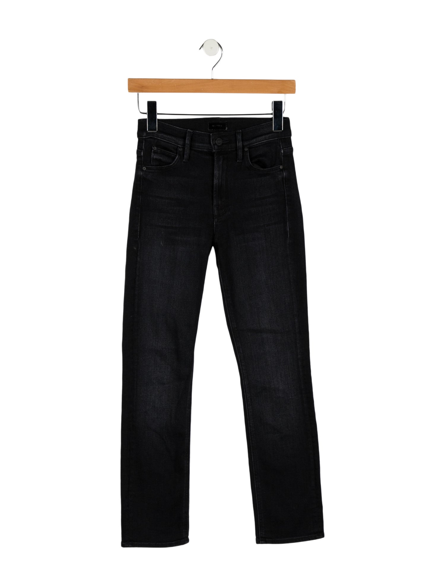 Mother High-Rise Straight Leg Jeans